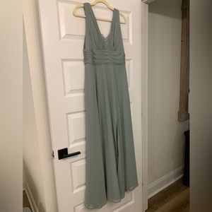 Sage Bridesmaids Dress Size 10